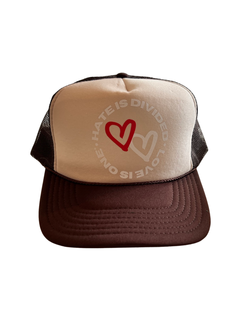 HATE IS DIVIDED. LOVE IS ONE®️ TRUCKER