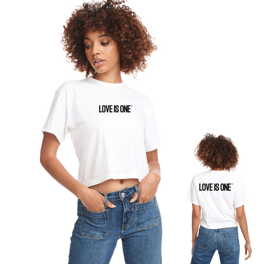 LOVE IS ONE® SIGNATURE CROP TOP