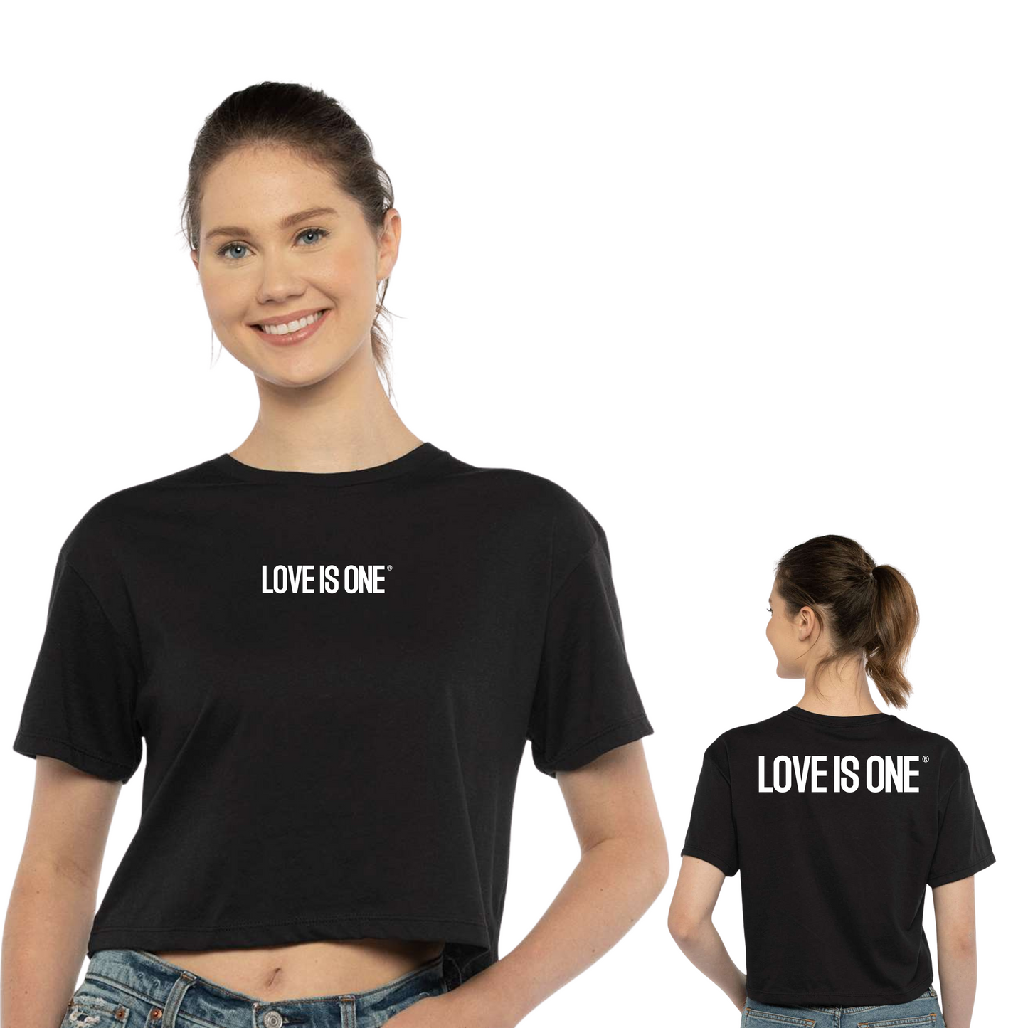 LOVE IS ONE® SIGNATURE CROP TOP