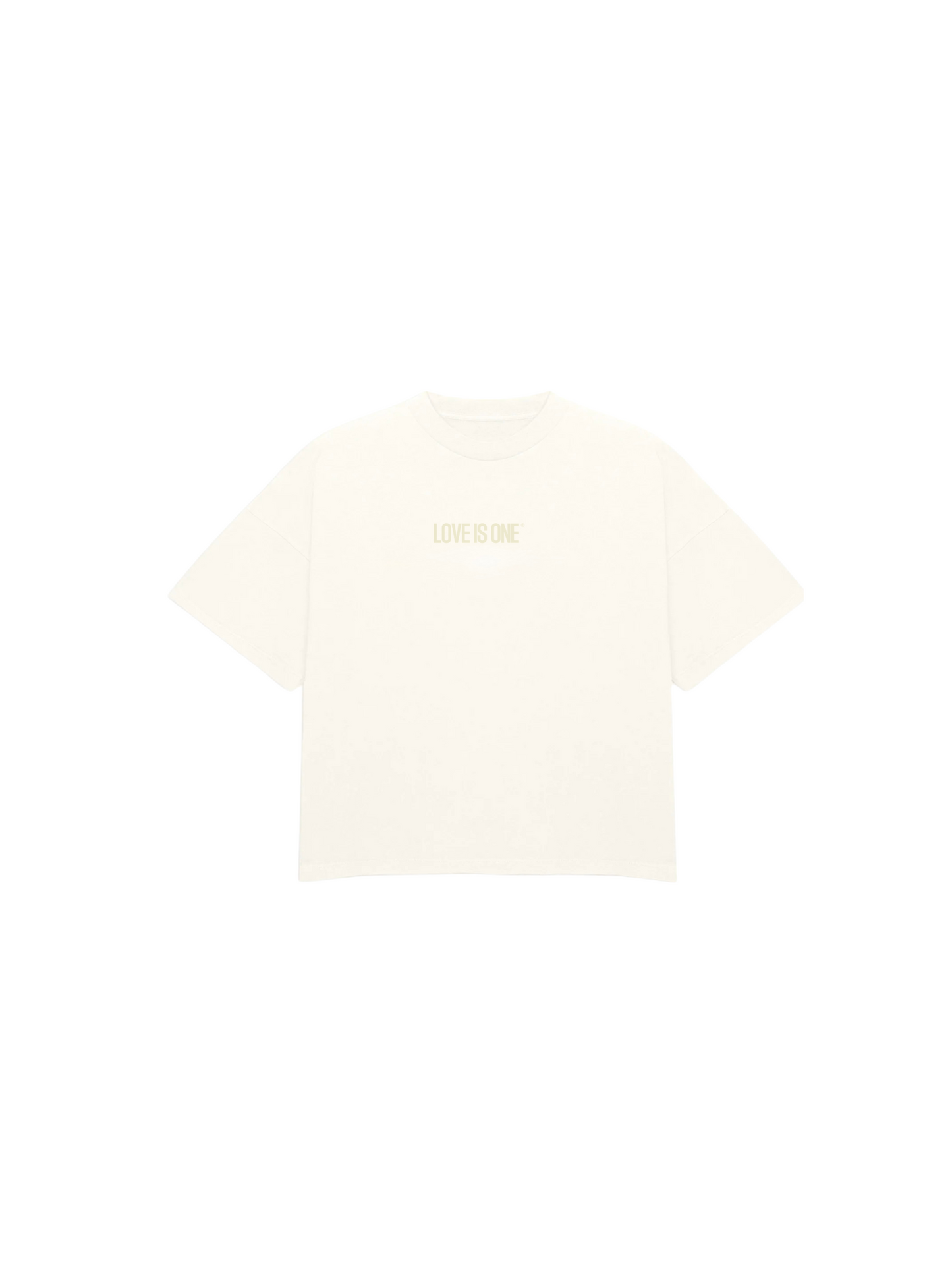 LOVE IS ONE® CROP TEE