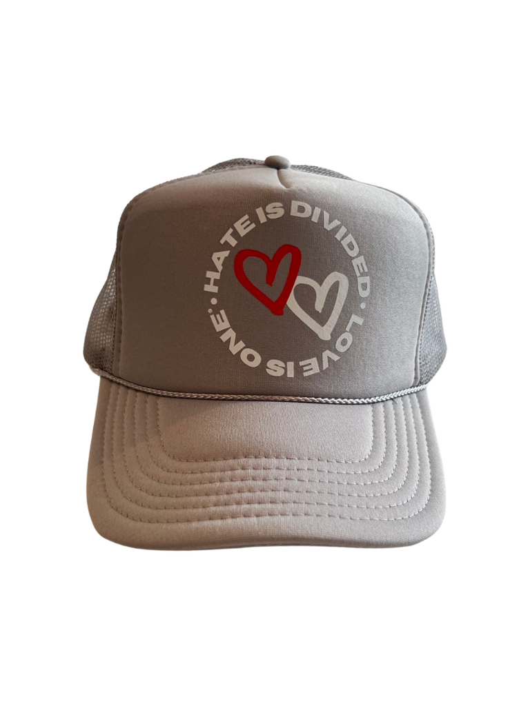 HATE IS DIVIDED. LOVE IS ONE®️ TRUCKER